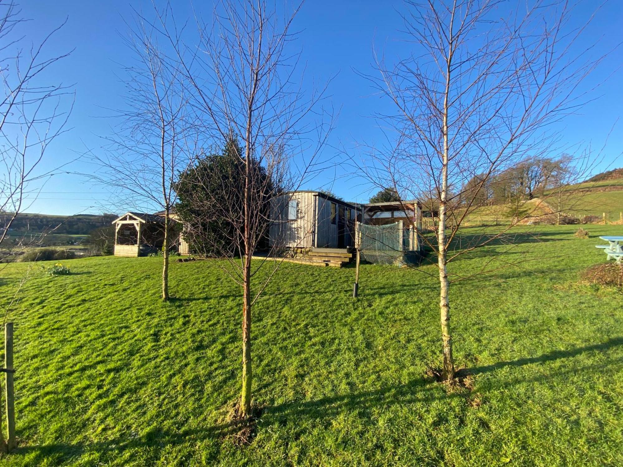 Stunning Shepherds Hut rural bliss Dumfries Exterior foto